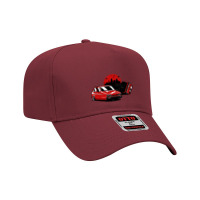 Red Reliant Robin Upside Down Adjustable Baseball Cap | Artistshot