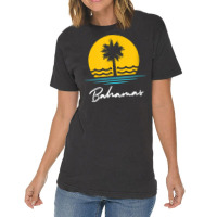 Bahamas Souvenir Summer Travel Holiday Beach Vacation T Shirt Vintage T-shirt | Artistshot