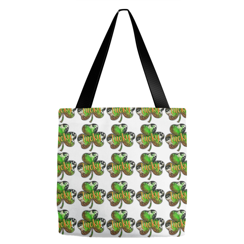 St. Patricks Day Lucky Shamrock Tote Bags | Artistshot