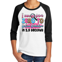 I Can Go From Zero To Online Detective In 2.5 Seco Youth 3/4 Sleeve | Artistshot