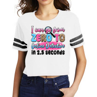 I Can Go From Zero To Online Detective In 2.5 Seco Scorecard Crop Tee | Artistshot