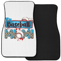 Baseball Mimi With Leopard Front Car Mat | Artistshot