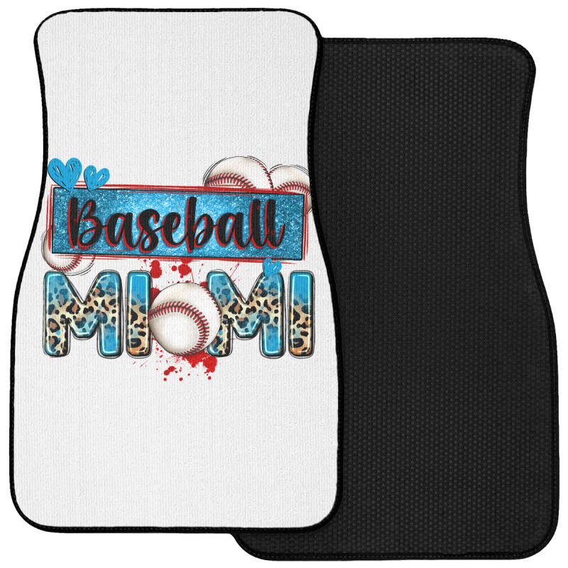 Baseball Mimi With Leopard Front Car Mat | Artistshot