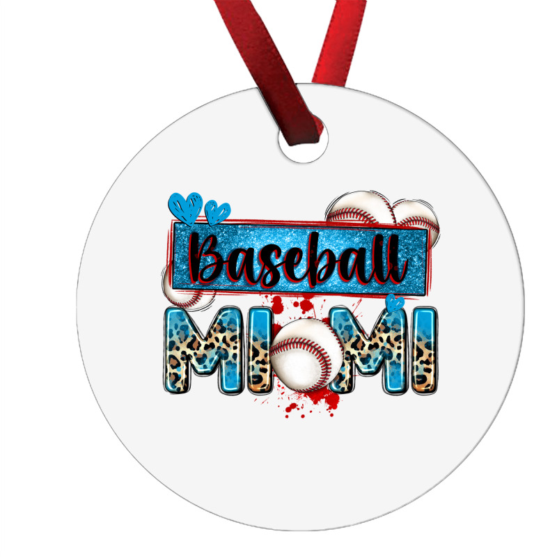 Baseball Mimi With Leopard Ornament | Artistshot