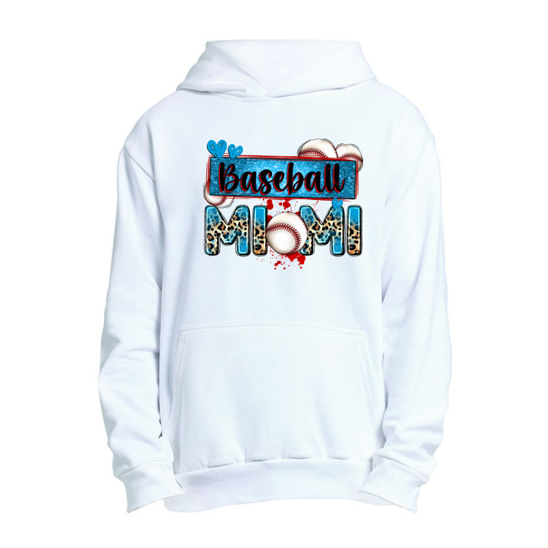 Baseball Mimi With Leopard Urban Pullover Hoodie | Artistshot