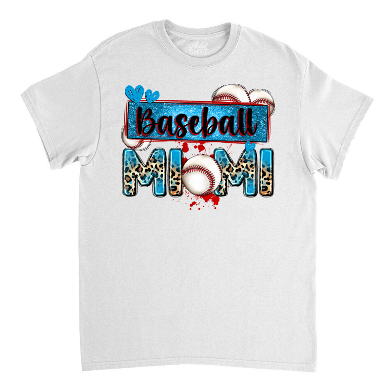 Baseball Mimi With Leopard Classic T-shirt | Artistshot