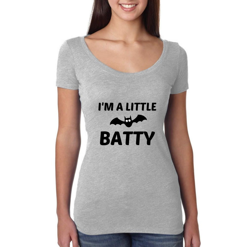 A Little Batty Women's Triblend Scoop T-shirt by Perfect Designers | Artistshot