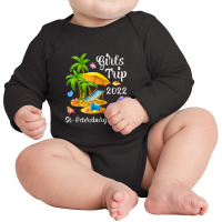 Girls Trip 2022 Summer Vacation Florida St. Petersburg Beach Raglan Ba Long Sleeve Baby Bodysuit | Artistshot