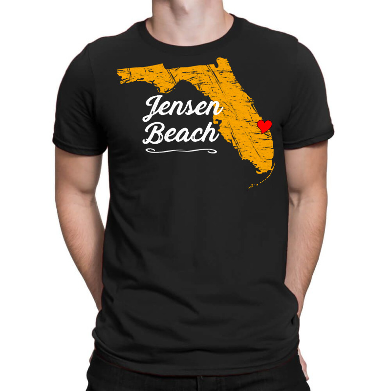 City Of Jensen Beach  Florida   Fl Merch Souvenir   Graphic Long Sleev T-shirt | Artistshot