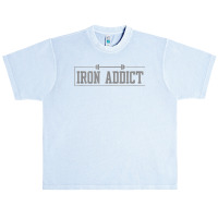 Iron Addict Gym Fitness Lifting Bodybuilder Workout Tank Top Urban Heavy T-shirt | Artistshot