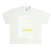 Eat Japan Tee Funny Black Sleep Urban Heavy T-shirt | Artistshot