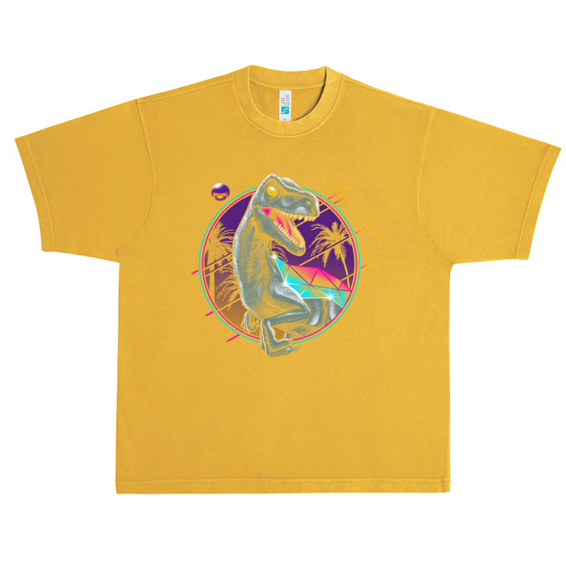 Rad Velociraptor Urban Heavy T-shirt | Artistshot