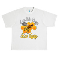 Bee Beekeeper Honey Bee Beekeeper I Am The Crazy Bee Lady Bees 494 Hiv Urban Heavy T-shirt | Artistshot