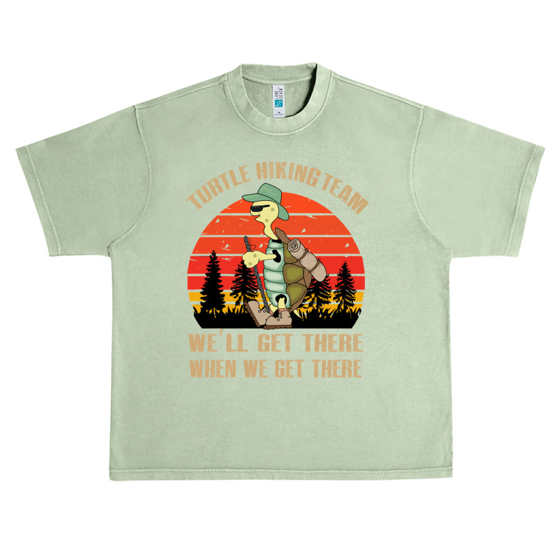 Hiking Outdoor Funny Hiking Present For Hiker Hiking Team And Hiking S Urban Heavy T-shirt by peafowl | Artistshot