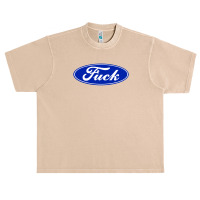 Fuck Blue Urban Heavy T-shirt | Artistshot