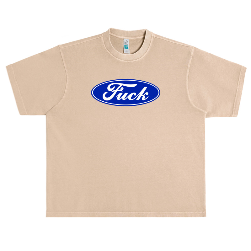 Fuck Blue Urban Heavy T-shirt by fletcher | Artistshot