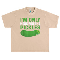 Funny Pickles Design Vegetable Snacks Saying Pickle T Shirt Urban Heavy T-shirt | Artistshot