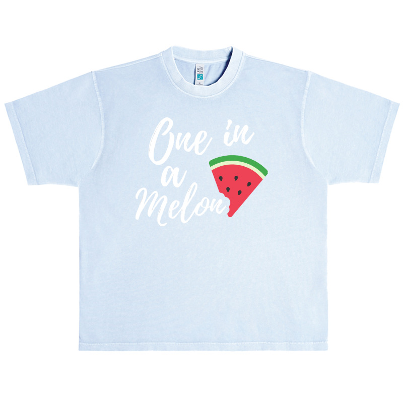 One In A Melon T  Shirt Someone Special Gift   One In A Melon Funny Wa Urban Heavy T-shirt | Artistshot