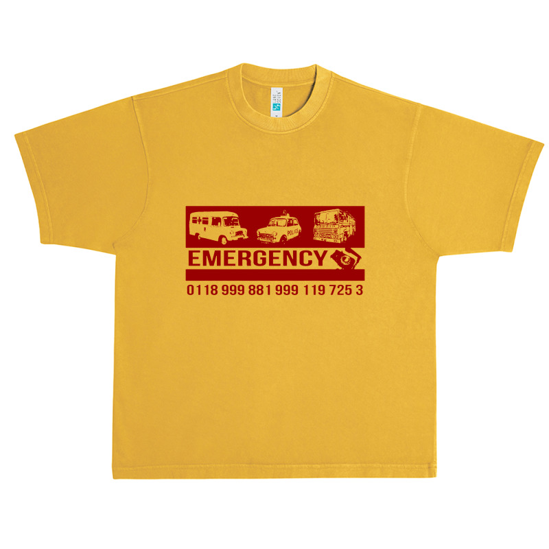 Emergency Number Urban Heavy T-shirt | Artistshot