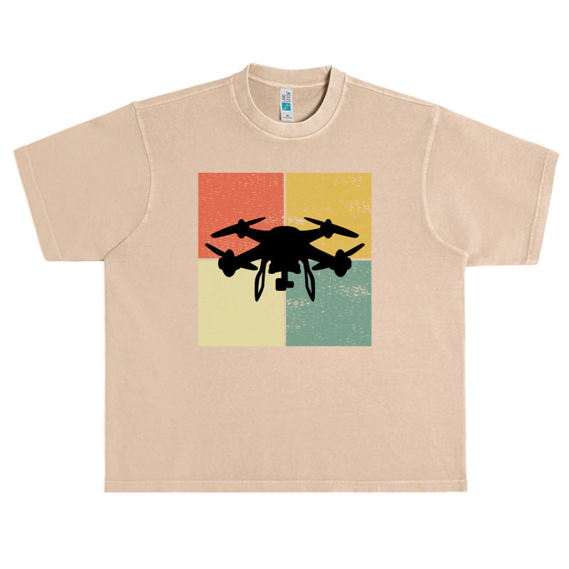 Fpv Drone Racing Quadcopters Rc Pilot Aerial Sports Vintage Retro Urban Heavy T-shirt by Tasteful Tees | Artistshot