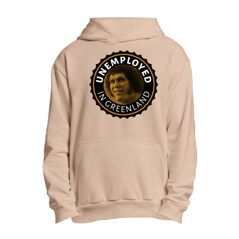 Unemployed In Greenland Urban Pullover Hoodie | Artistshot