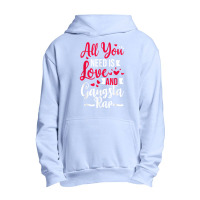 All You Need Is Love & Gangsta Rap, Valentines Day Gangster T Shirt Urban Pullover Hoodie | Artistshot