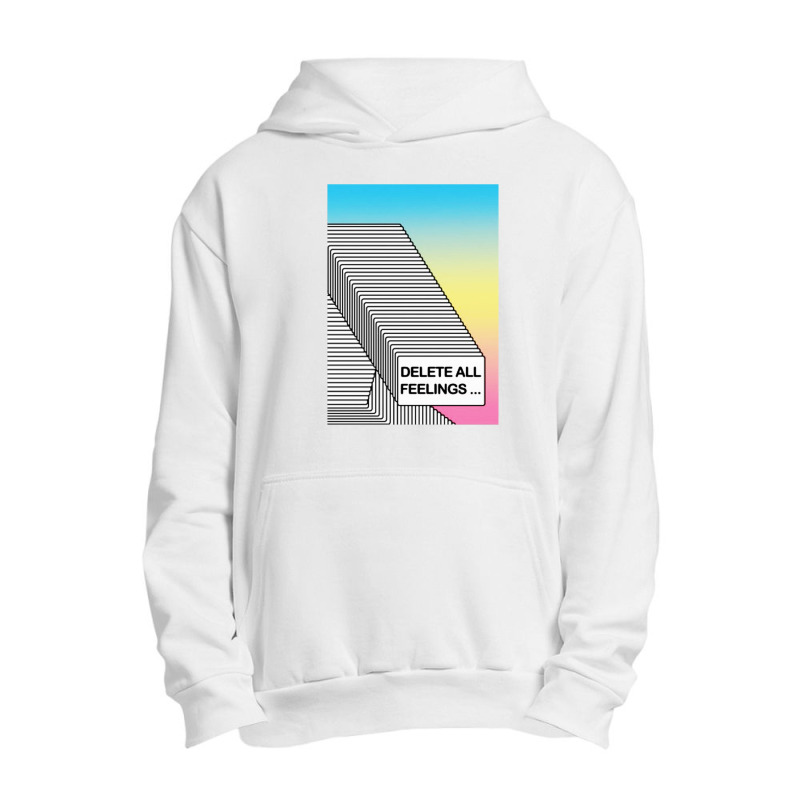 #delete All Urban Pullover Hoodie | Artistshot