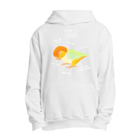 Caique T  Shirt Anatomy Of A White  Bellied Caique T  Shirt Urban Pullover Hoodie | Artistshot