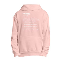 Private Job Definition Meaning Funny T Shirt Urban Pullover Hoodie | Artistshot