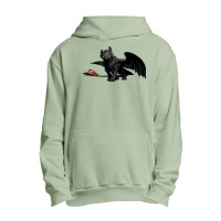 Dragon Toothless Red Tail Urban Pullover Hoodie | Artistshot