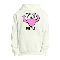 Uterus Middle Finger Urban Pullover Hoodie | Artistshot