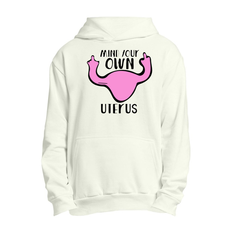 Uterus Middle Finger Urban Pullover Hoodie | Artistshot