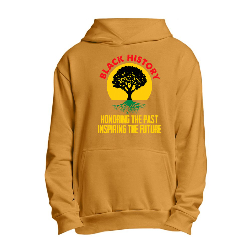 Honoring Past Inspiring Future Black History Month Urban Pullover Hoodie | Artistshot