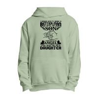 I Asked God To Make Me A Better Man He Sent Me My Son, He Sent Me My D Urban Pullover Hoodie | Artistshot