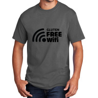 Gluten Free Wi-fi Basic T-shirt | Artistshot