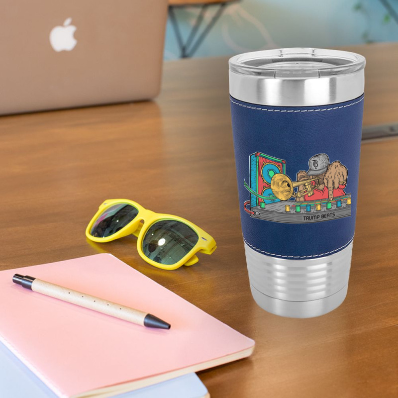 Beatmaker, Music, Synthesizer, Dj, Music Producer, Synth, Musician, Hi Leatherette Tumbler | Artistshot