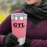 Gtl Gym Tan Laundry   Funny Gifts For New Jersey Nj Shore Tank Top Leatherette Tumbler | Artistshot