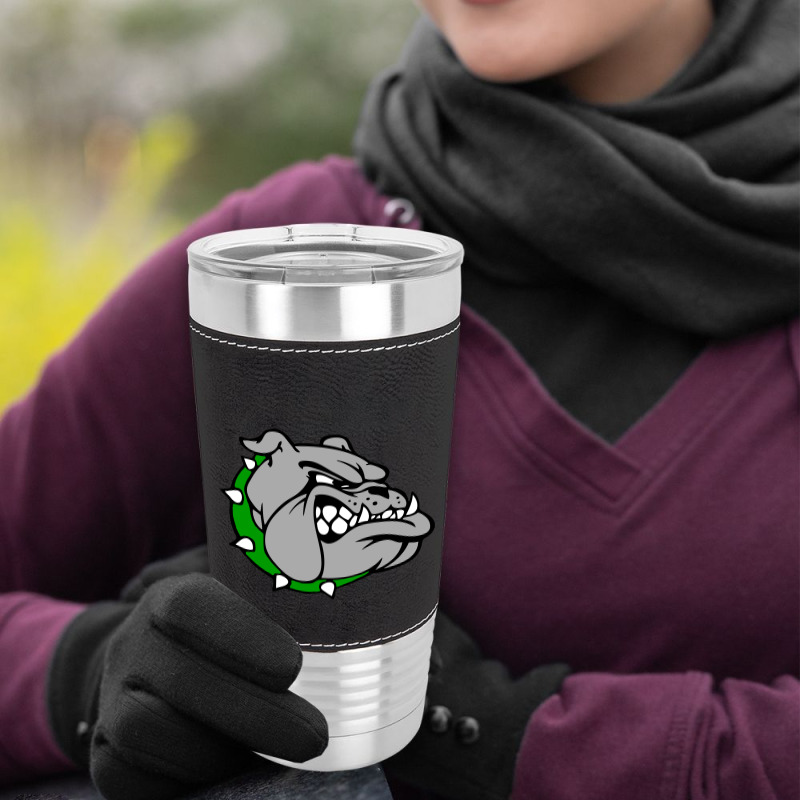 Ashville High School, Ashville Bulldogs Leatherette Tumbler | Artistshot