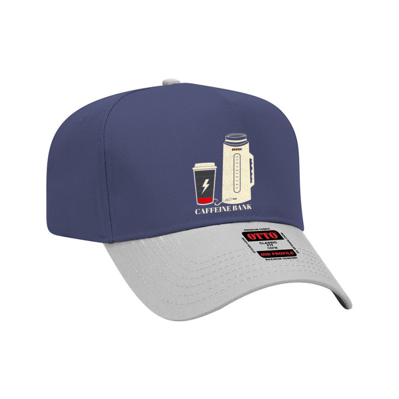 Caffeine Power Bank Adjustable Baseball Cap by autlu2024 | Artistshot