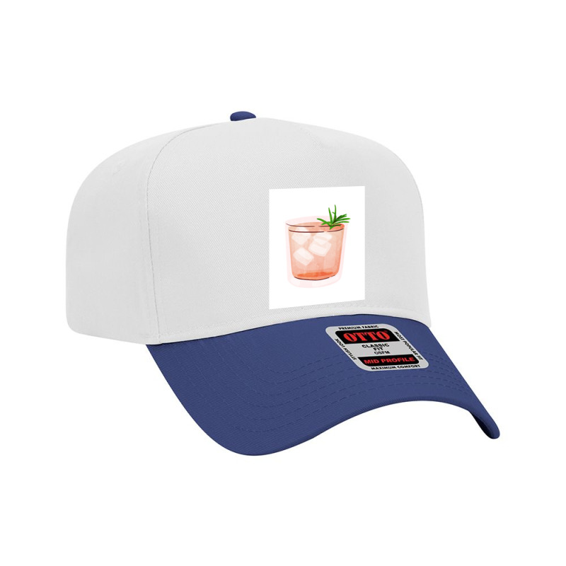 A Cold Drink In Your Hand Adjustable Baseball Cap by DonasFantasyShop | Artistshot