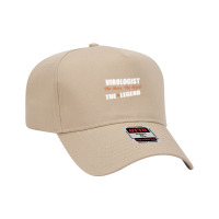 Virologist The Man, The Myth The Legend Adjustable Baseball Cap | Artistshot