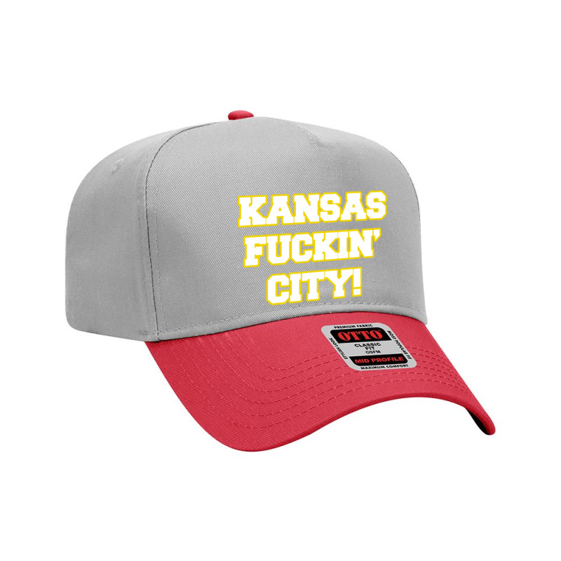 Kansas Fvckin City Adjustable Baseball Cap | Artistshot