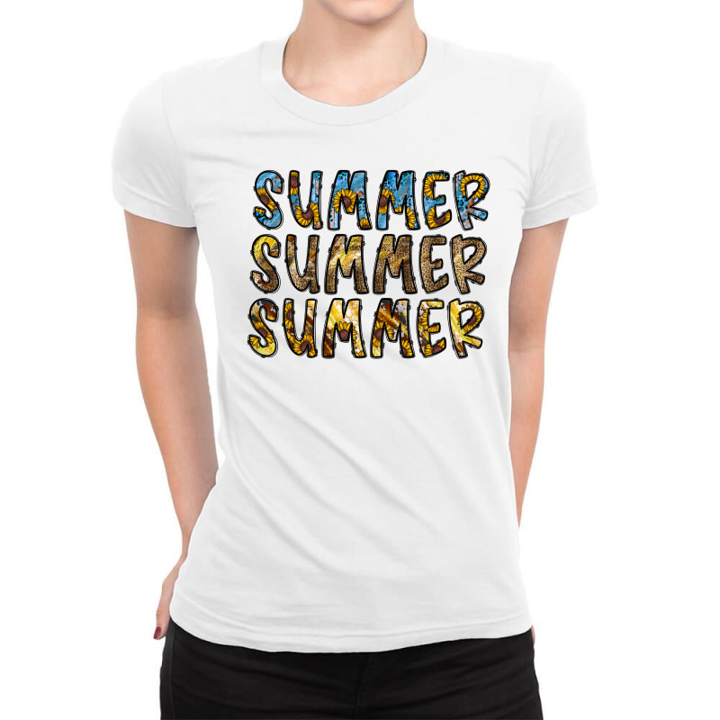 Summer Summer Ladies Fitted T-shirt | Artistshot