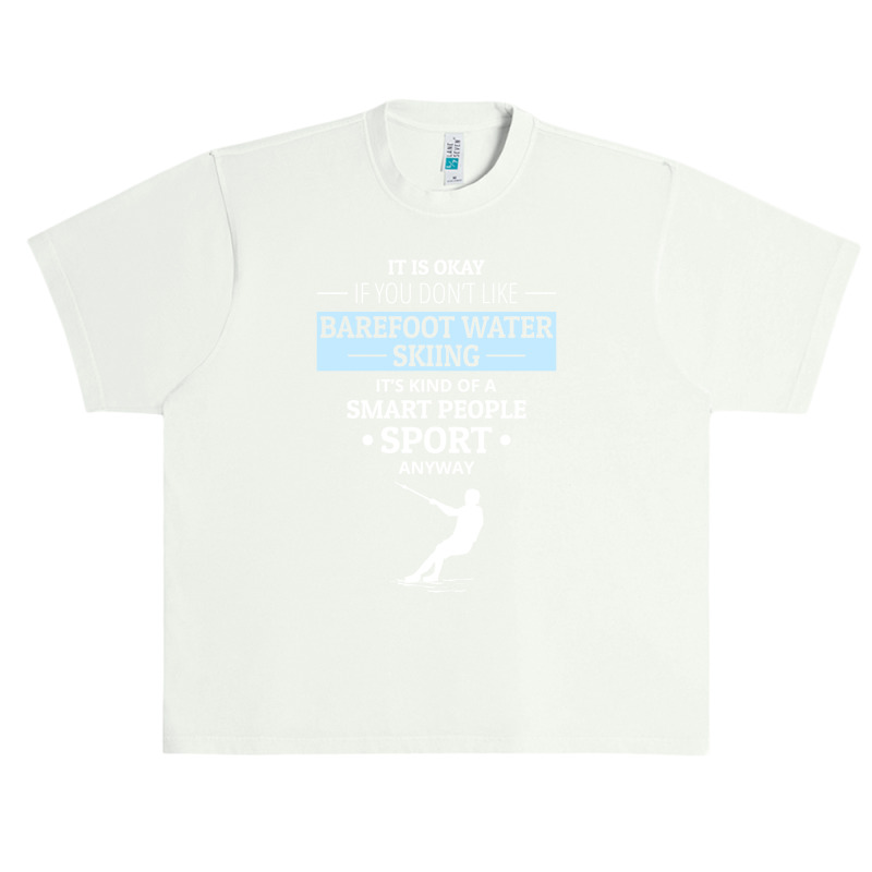 Barefoot Skiing Water Sport Motorboat Urban Heavy T-shirt by Tasteful Tees | Artistshot