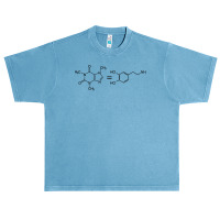 Caffeine Equals Happiness   Molecule Dopamine Science Shirt Urban Heavy T-shirt | Artistshot