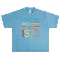 Legend Since July 1973 49 Years Old Vintage 49th Birthday Urban Heavy T-shirt | Artistshot