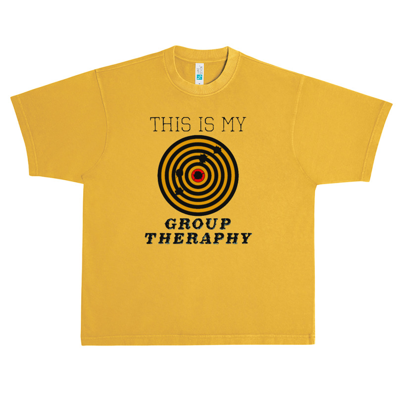 This Is My Group Therapy Shooting Target Urban Heavy T-shirt | Artistshot