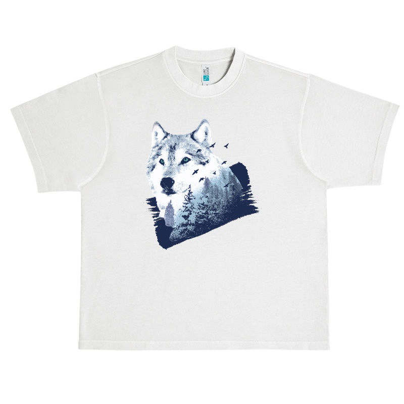 Wolf Forest Urban Heavy T-shirt by wulanguritnoo | Artistshot