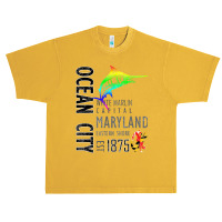 Ocean City Maryland White Marlin Capital Eastern Shore T Shirt Urban Heavy T-shirt | Artistshot