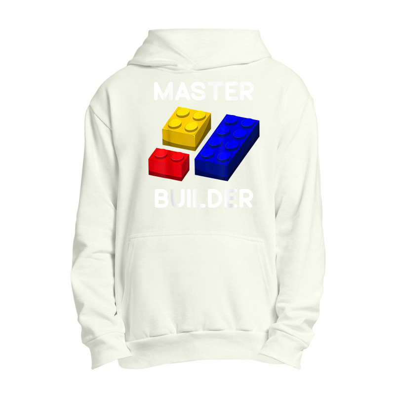 Master Builder Cute Block Building Toys Brick Builders T Shirt Urban Pullover Hoodie | Artistshot